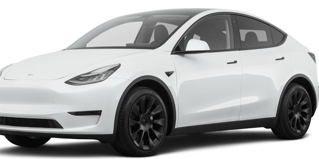 TESLA MODEL Y 2021 5YJYGDEE5MF228917 image